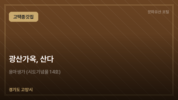 광산가옥, 산다